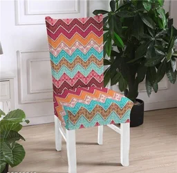 Elastic Chair Cover Stretch Removable Washable Short Dining Chair Cover Protector Seat Slipcover - Polyster, Elastic/ Stretchable, Multipack of1